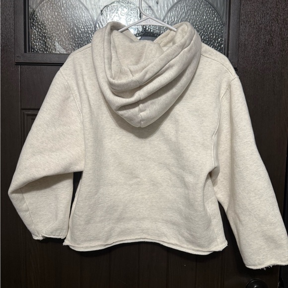 Wild Fable Cream Cropped Hoodie - Picture 2 of 5